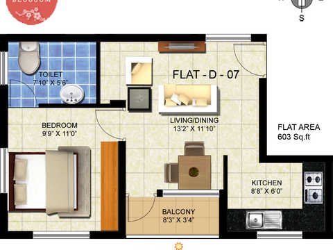 Advaita Blossom Phase 2 in Kelambakkam, Chennai