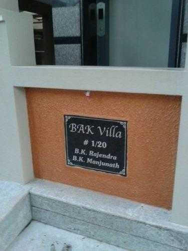 BAK Villa In Sampangi Rama Nagar, Bangalore | Find Price, Gallery ...