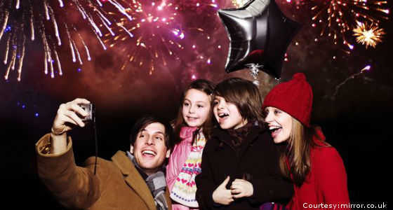 Ideas to celebrate New Year’s Eve with family