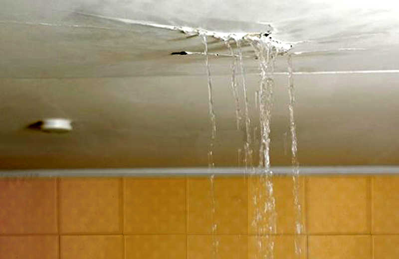 How To Fix A Leak From The Upstairs Bathroom - How To Find Upstairs Bathroom Leakage