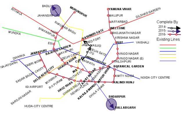 Impact of Delhi Metro Phase-III Extension on Real Estate