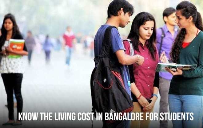 Living cost in Bangalore for students