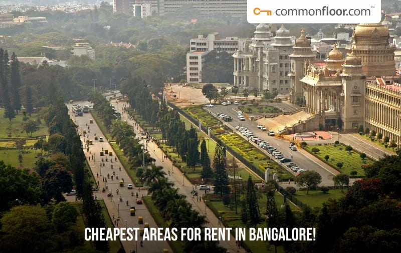 cheapest area in bangalore for rent